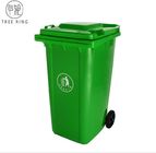Κόκκινα/πράσινα πλαστικά δοχεία σκουπιδιών, δοχείο Wheelie αποβλήτων 240 λίτρου για την ανακύκλωση του εγγράφου