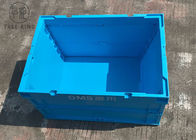 Διαφανές πλαστικό πτυσσόμενο εμπορευματοκιβώτιο με τις λαβές που μεγιστοποιούν το διάστημα 600 - 320