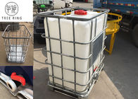 Ενδιάμεσα επισκευασμένα όγκος Ibc εμπορευματοκιβώτια PE 500L για τη χημική ανακύκλωση αποθήκευσης