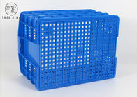 C560 βαρέων καθηκόντων αερισμένο διατρυπημένο πλαστικό 55 λίτρου που συσσωρεύει τους δίσκους κλουβιών για το κρέας/τα πουλερικά
