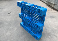 Virgin PP Rackable 1111 μπλε πλαστικές παλέτες με 3 ολισθήσεις για Forklift ραφιών, φορτίο 1000Kg