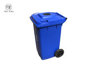 Προσαρμοσμένο μπλε δοχείων 240l Wheelie απορριμάτων ανακύκλωσης Locakable με τα καπάκια μπουκαλιών που κλειδώνονται