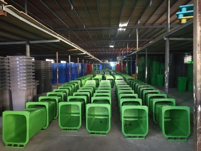 δοχείο απορριμμάτων 240 HDPE λίτρου καθαρό σκουπιδοτενεκών λιπάσματος publis δοχείων ή πλαστικά απορρίματα