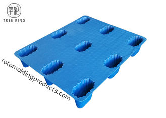 Βαρέων καθηκόντων βιομηχανικές πλαστικές παλέτες PP στις ρόδες με εννέα τα πρότυπα ποδιών BM-P1210