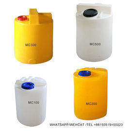 Φορμαρισμένη Roto Hdpe pe χημική δεξαμενή με τις ελέγξιμα αντλίες και Agitatiors Mc100 χορήγησης της δόσης