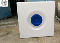 60l ορθογώνια πλαστική δεξαμενή νερού για την αποθήκευση πόσιμου νερού άσπρη/κίτρινη