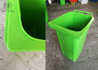 Κόκκινα/πράσινα πλαστικά δοχεία σκουπιδιών, δοχείο Wheelie αποβλήτων 240 λίτρου για την ανακύκλωση του εγγράφου