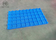 Μίνι ζαρωμένες HDPE καγκέλων πατωμάτων πλαστικές παλέτες για την αποθήκη εμπορευμάτων 1000 * 600 * 50 χιλ.