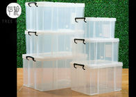 Stackable πλαστικά δοχεία αποθήκευσης βαθμού τροφίμων, πλαστικό κιβώτιο κλουβιών 60 λίτρου